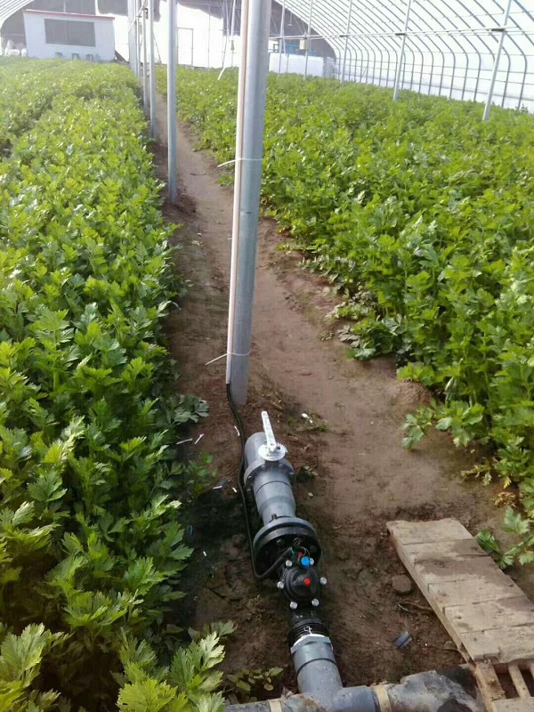 山东万棚数据公司智能水肥一体化灌溉阀门自动控制功能阀门自动控制场景图
